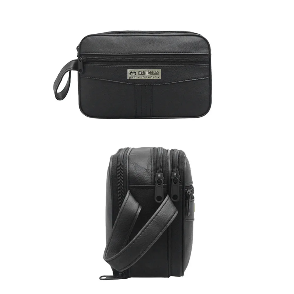 Мужские кошельки сумка для денег мужская повседневная однотонная