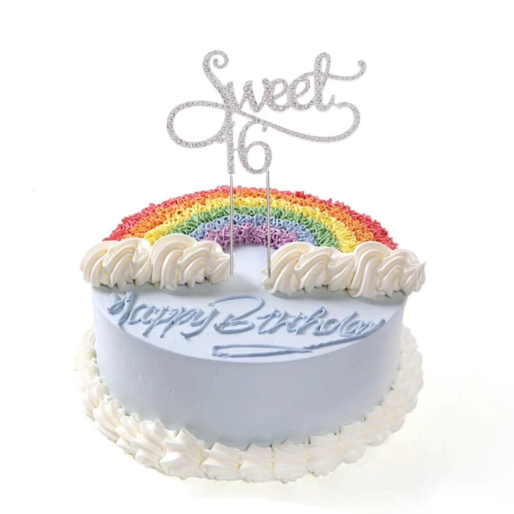 Милые 16 топперы для кексов на день рождения украшения дня девочек тортов | Дом и