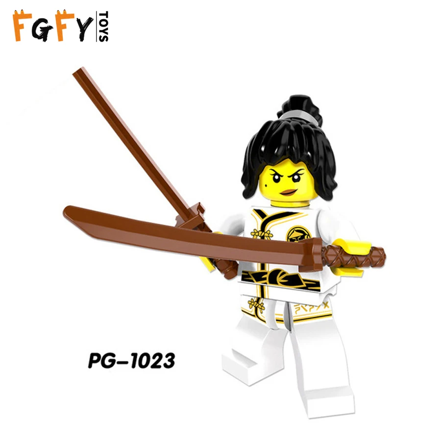 Новые Legoing Ninjago фигурки блоки Garmaoon Nya Jay Zane и Kai Cole Harumi Samurai X игрушка конструктор