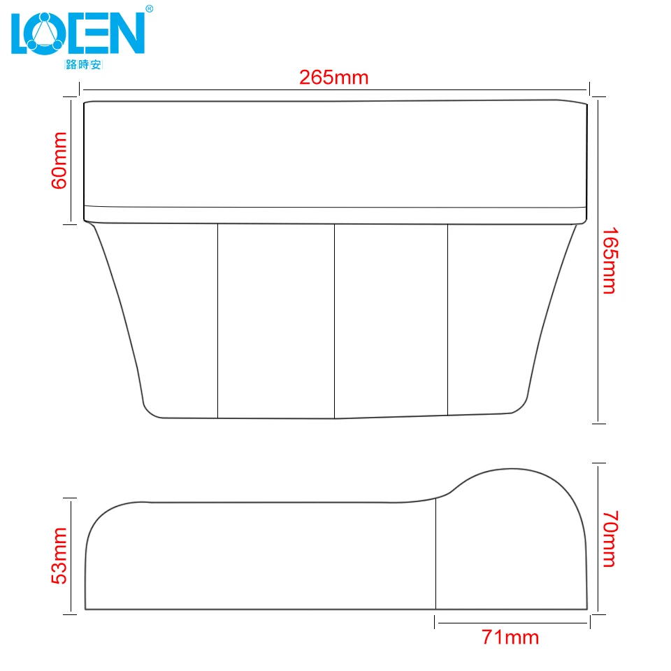 LOEN роскошные автомобильные стразы органайзер для передних сидений боковое