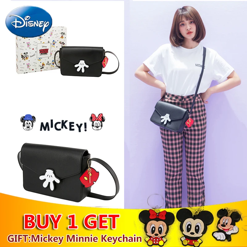 Disney ручные сумки женские кошельки Мода одно плечо Наплечная Сумка милые девушки