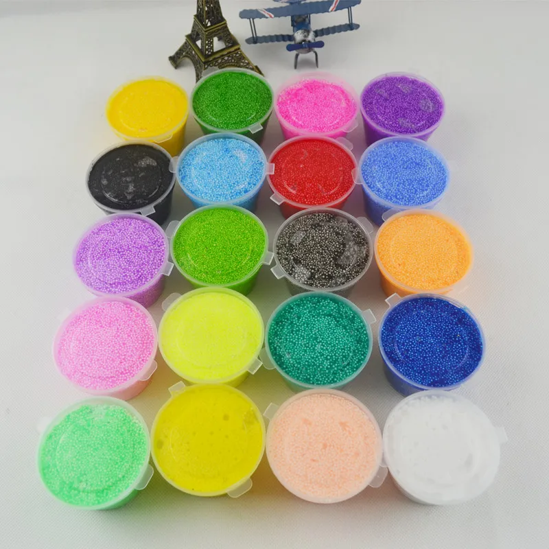 24 Цвет Снежинка slime грязевая маска глина &quotсделай сам&quot для детей полимерный