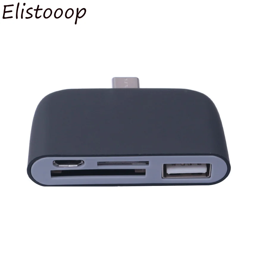 Многофункциональный адаптер для карт памяти USB 3 1 Type C USB-C TF SD OTG 2019 | Электроника