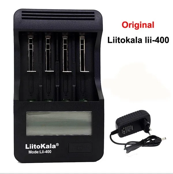 Зарядное устройство Liitokala с ЖК дисплеем 3 7 В/1 2 В AA/AAA 18650/26650/16340/14500/10440/18500 12
