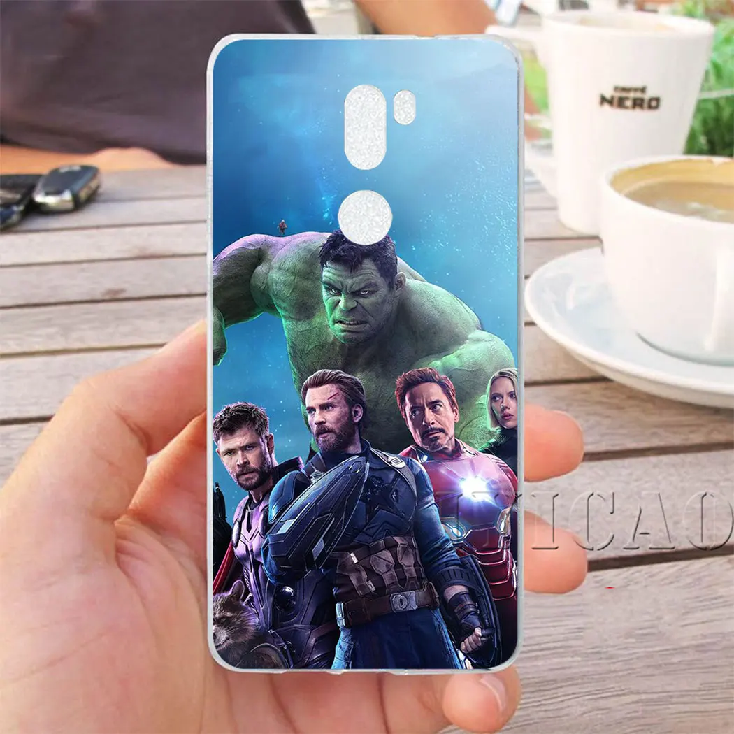 Чехол IYICAO Avengers IronSoft для Huawei 6A 7A 8X 8 Lite Pro 7 3G 7C 5.99in Nova 4 3 3i 2i 8C 9 10 | Мобильные телефоны и
