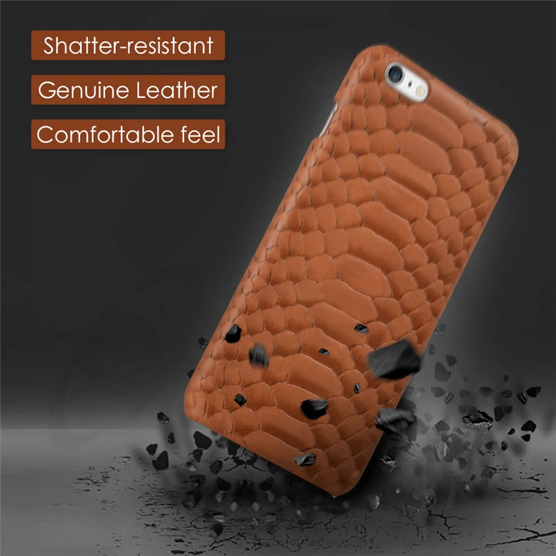 Фото Qosea For Apple iPhone 7 8 X Case Genuine Leather Python Snak Skin Design Hard Anti knock Luxury Phone Cover Мобильные телефоны и Qosea For Apple iPhone 7 8 X Case Genuine Leather Python Snak Skin Design Hard Anti knock Luxury Phone Cover Мобильные телефоны и
