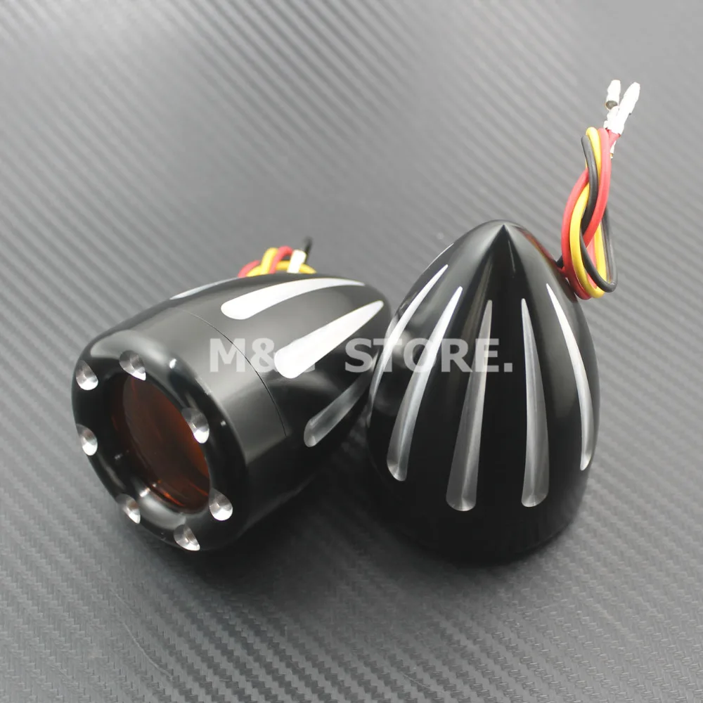 Запчасти для мотоциклов Светодиодные поворотники светосветильник индикатор