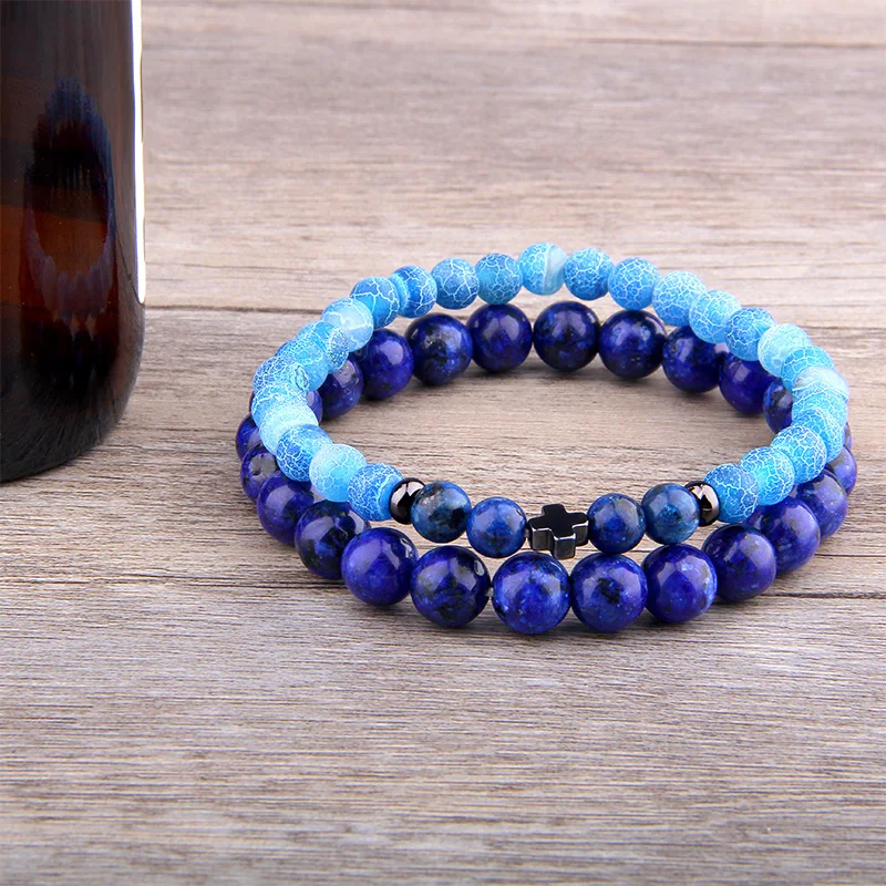 Комплект браслетов для пар из 2 предметов женщин и мужчин очаровательные