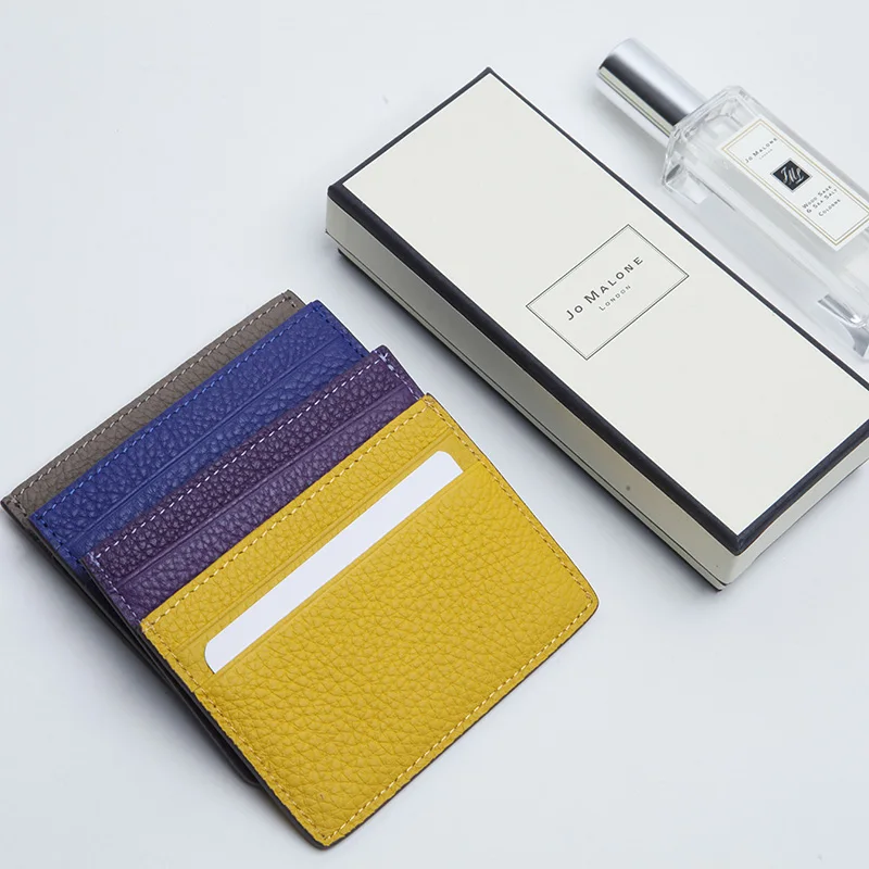 Женский кожаный бумажник EMMA YAO с держателем для карт в Корейском стиле|card holder|id