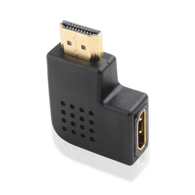 Горячая Распродажа HD 1080P адаптер HDMI для мужчин и женщин конвертер угол 90 градусов