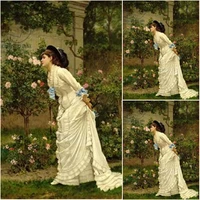customer to order19 century vintage costumes victorian dress 1860s civil war gown ball dress scarlett dresses us4 36 c 205