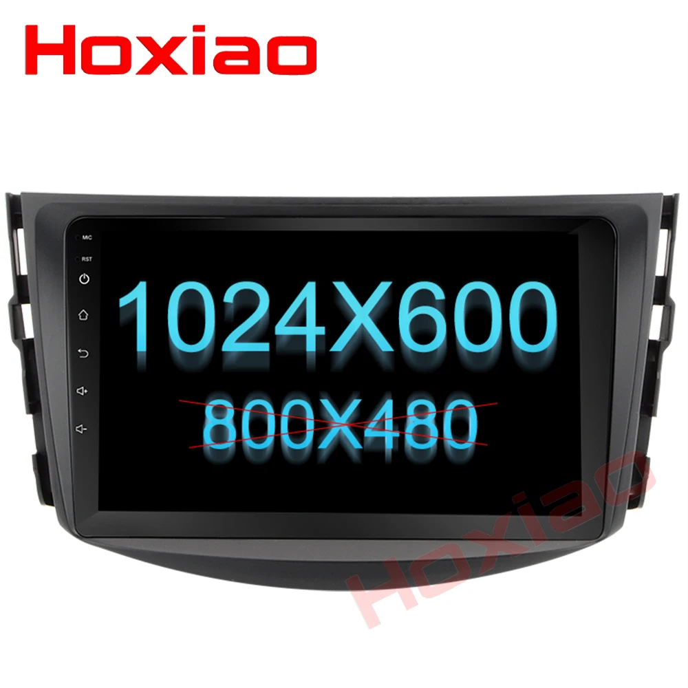 Hoxiao Android для Toyota Rav 4 RAV4 2008 2012 GPS HD мультимедийный плеер карта навигации WIFI BT без dvd MF