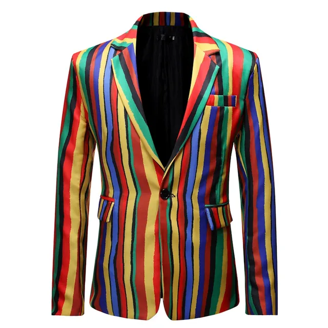 harlequins striped blazer