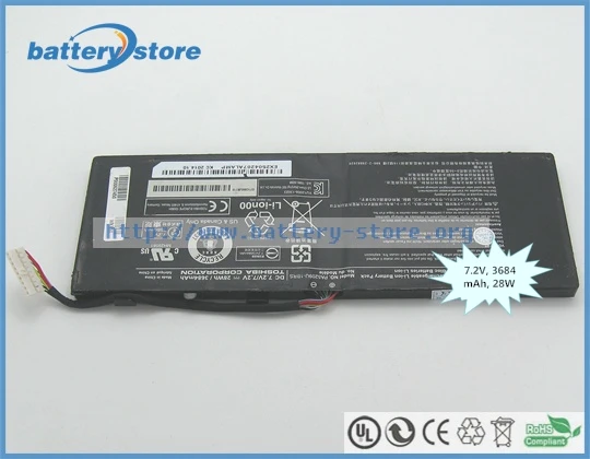 Оригинальные аккумуляторы для ноутбуков P000627450 спутниковые L10 B003 L15W B1208X радиус 11