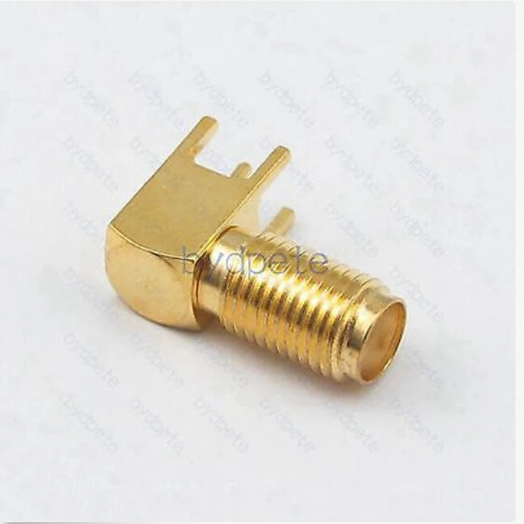 Гнездовой разъем SMA для монтажа печатной платы квадратный радиочастотный