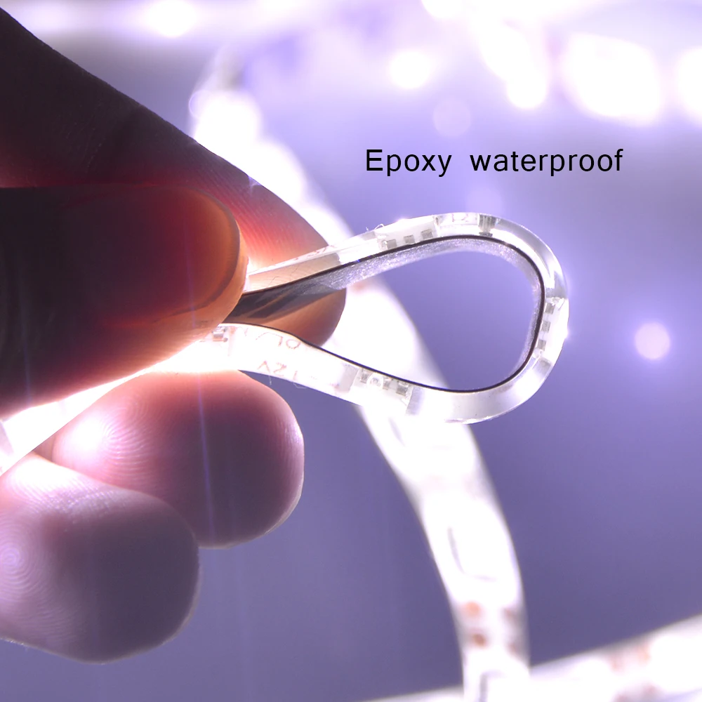 5 м 300 светодиодов DC12V RGB RGBW RGBWW Водонепроницаемая светодиодная лампа для шкафа 60