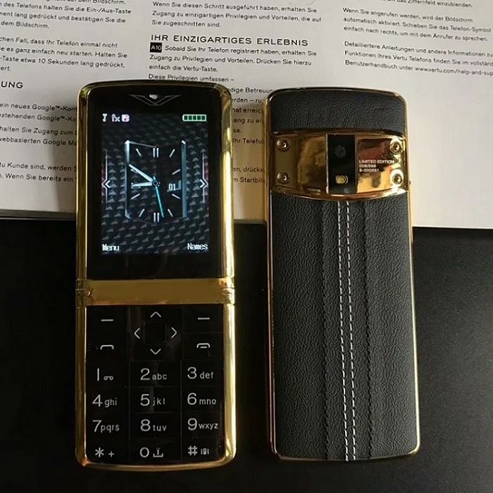 Разблокировка Бар Роскошные Металлические подписные карты мобильный телефон Dual Sim фонарик камера Bluetooth IMEI изменяемый тонкий очень маленький размер - Цвет: Черный