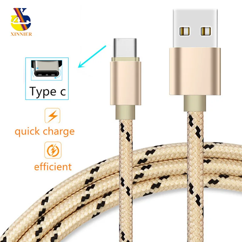 Зарядный кабель Type c USB C для зарядки и передачи данных адаптер Huawei p9 P10 lg g5 g6 samsung