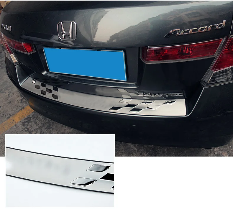 Lsrtw2017 нержавеющая сталь багажник автомобиля планки для honda accord 2008 2009 2010 2011 2012 2013 8th accord