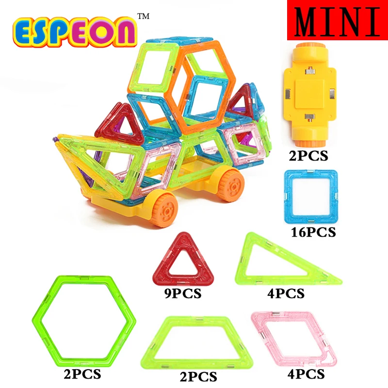 39 шт. просвещение образовательный магнитные строительные блоки раннего обучения