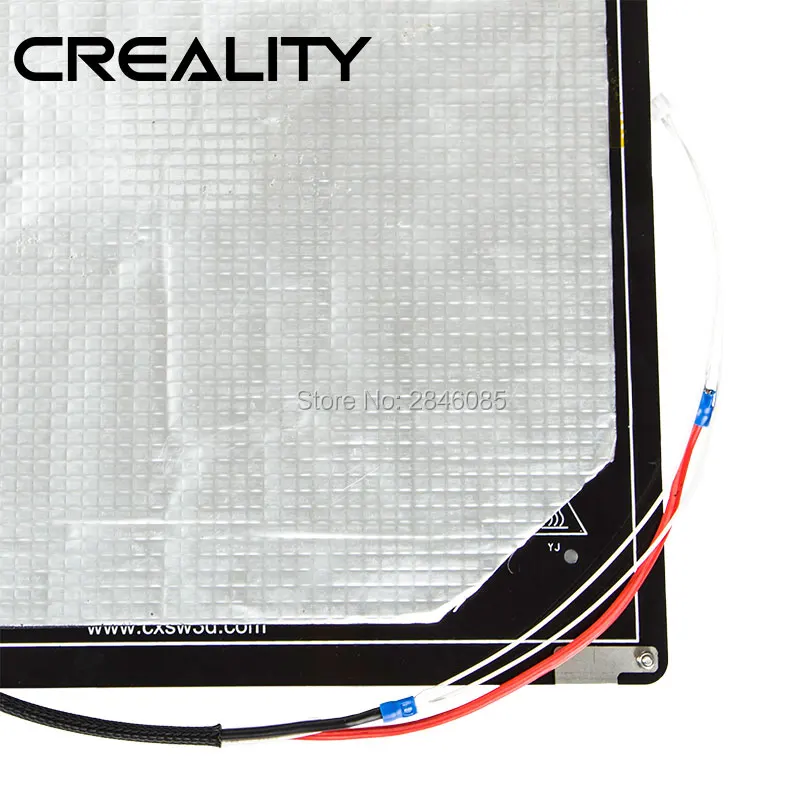 Фабрика питания Creality 3D части черный кровать с подогревом пластина для CREALITY CR X