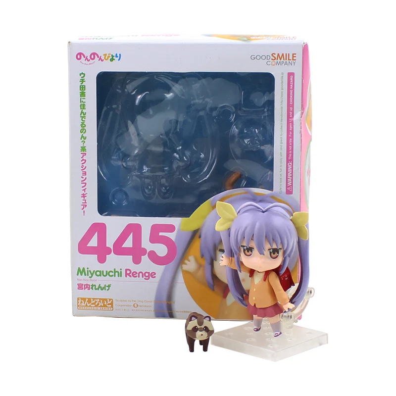 

10 cm Miyauchi Cute Rengue 445 # Model non non biyori Model cartoon figure Cute kawaii PVC toy Model for Christmas