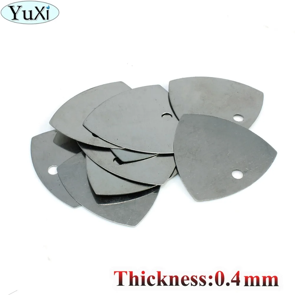 YuXi 1 шт. Нержавеющая тонкая пластиковая треугольная фотография набор