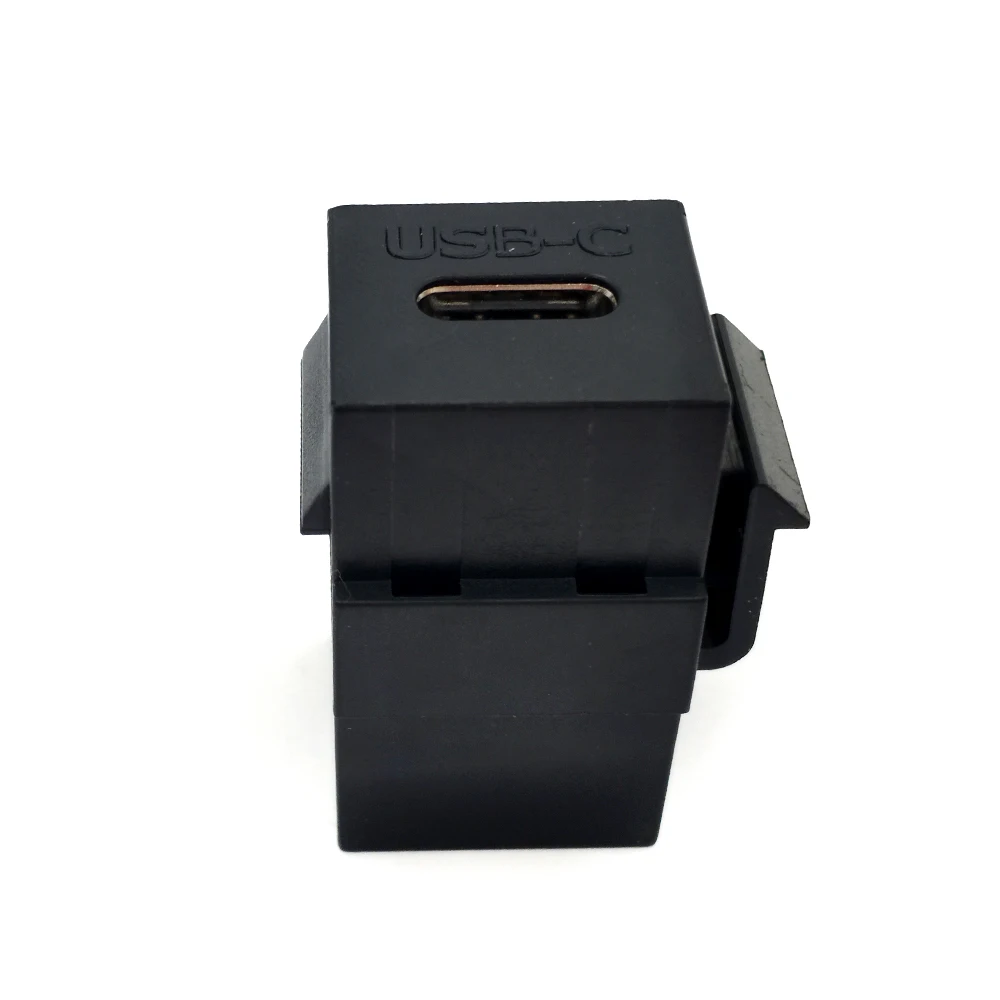 DANSPEED USB-C 3 1 type-C соединитель Keystone вставка мама-мама настенная пластина пустая