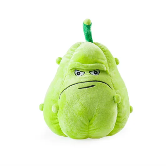 melon 30 см Растения против Зомби Плюшевые украшения игрушки Chomper Растения против зомби 2 фигурка горох Подсолнух Дыня Мягкая кукла для детей подарок - Цвет: melon
