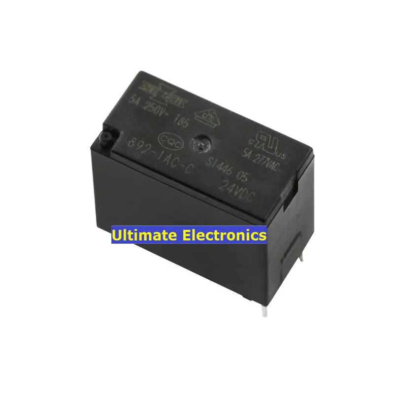 10 шт. 892 1AC C 24vdc 5a 4 контактный вместо детской группы нормально открытых