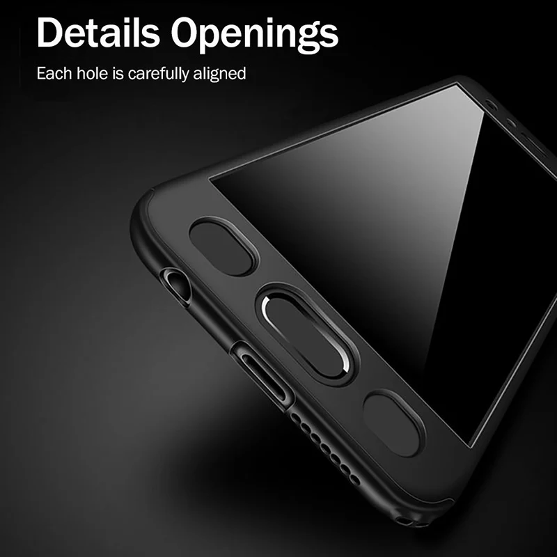 Чехол mousmi для Huawei Honor 9 8 Lite 360 полное покрытие жесткий чехол телефона защитный