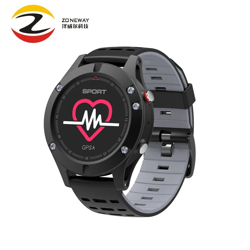 2 шт. Zonway F5 gps часы пульсометр Multi спортивный режим OLED высотомер Bluetooth Фитнес трекер