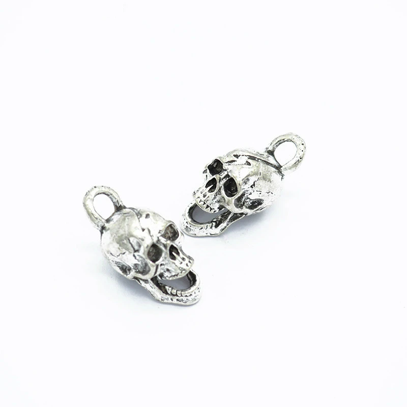 12 шт. Подвески в виде черепа для изготовления ювелирных изделий своими руками