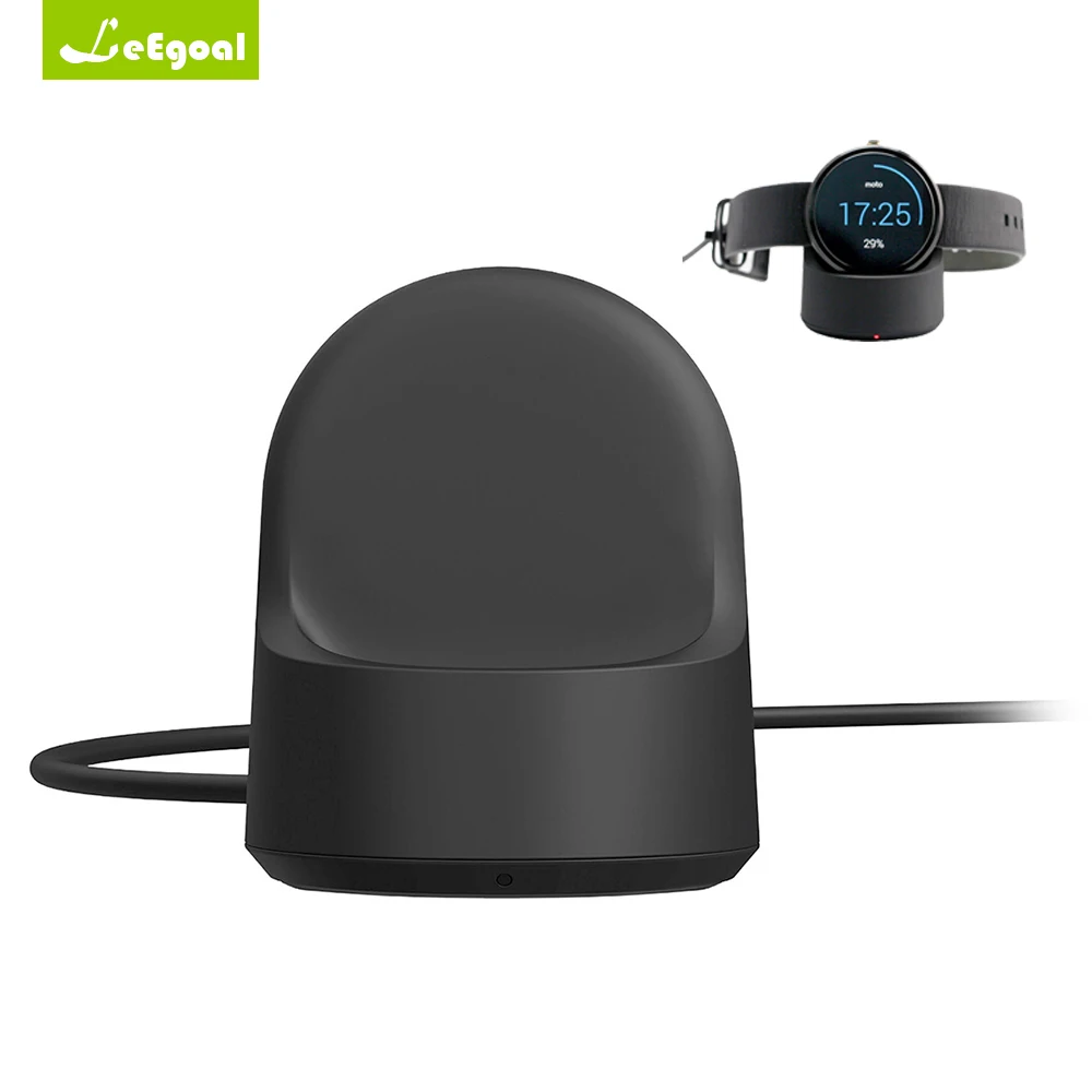 Moto360 QI Беспроводной Зарядное устройство Стенд быстрого USB зарядка для док станции