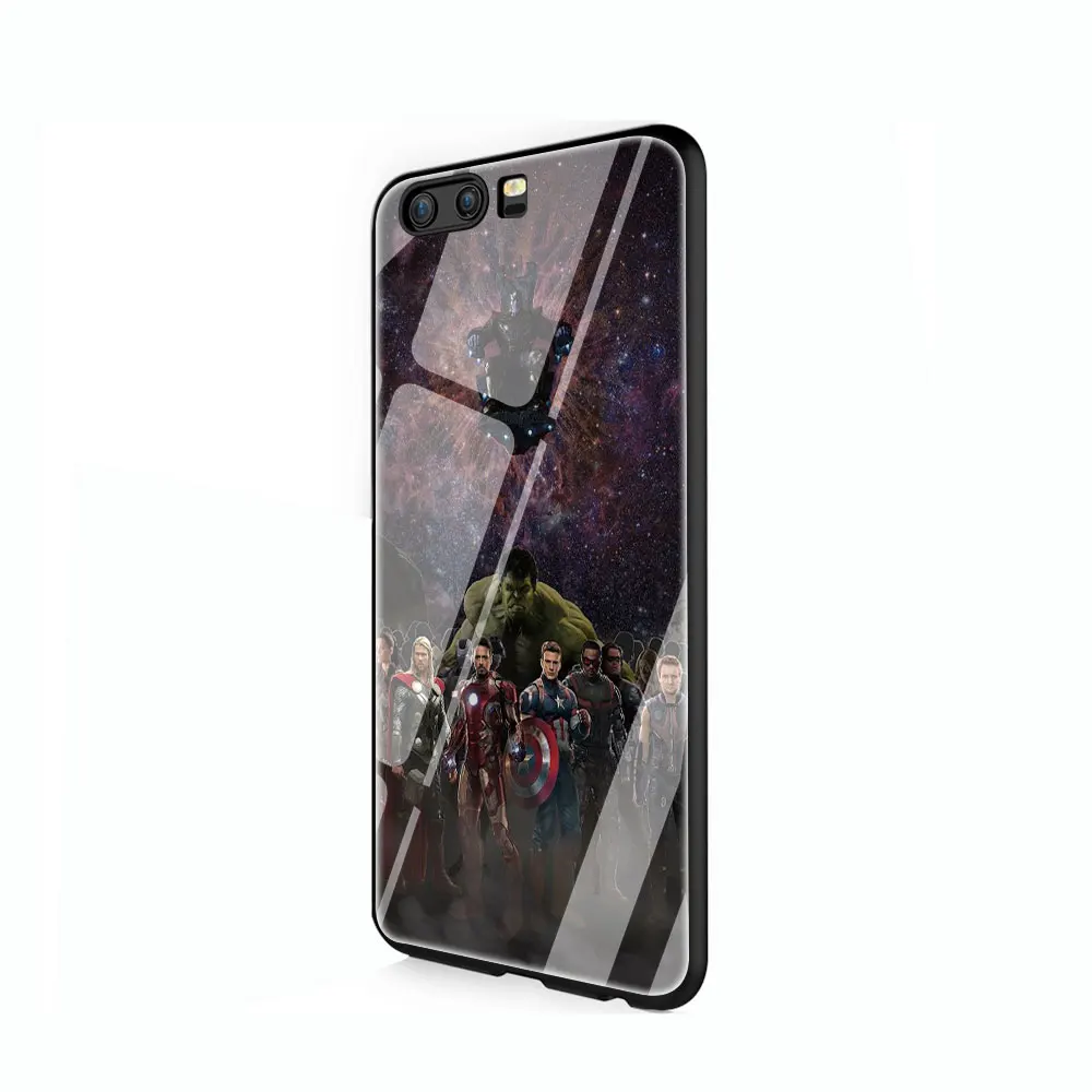 G8 Марвел Супергерои из “Мстителей” закаленное Стекло крышка чехол для huawei P10 P20 P30 Коврики 20 Honor 9 10 Lite рro 7A 8X P Smart - Цвет: G8