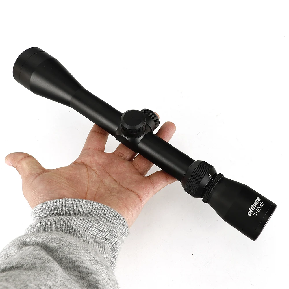 Ohhunt тактический прицел 3-9X40 проволока сетка или Mil точка оптический прицел с голографической 4 Сетка Красный точка красный лазерный прицел