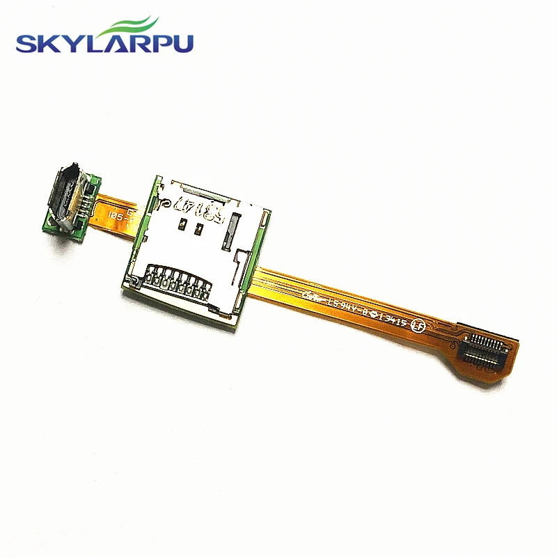 Skylarpu PCB w держатель miniUSB и microSD для Garmin Edge 1000 EXPLORE обратитесь к G8 Ремонт Замена