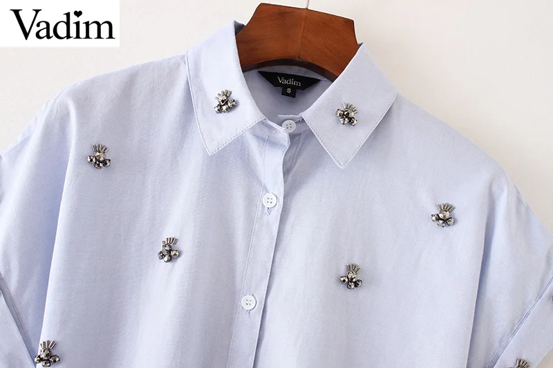 Женская блузка с коротким рукавом и отложным воротником|collar blouse|blouse brandbrand blouse |