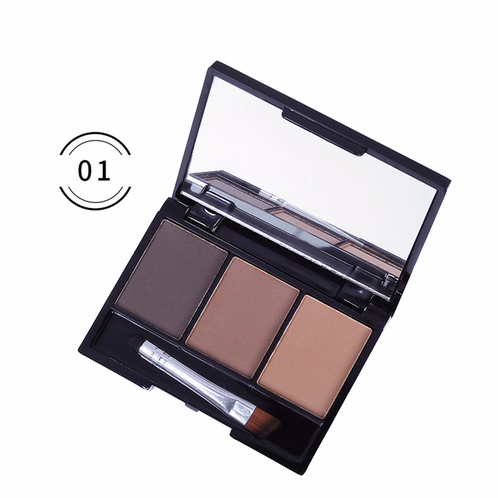 Anmas Rucci 3 цвета теней для бровей макияж долговечный водонепроницаемый тени пудра