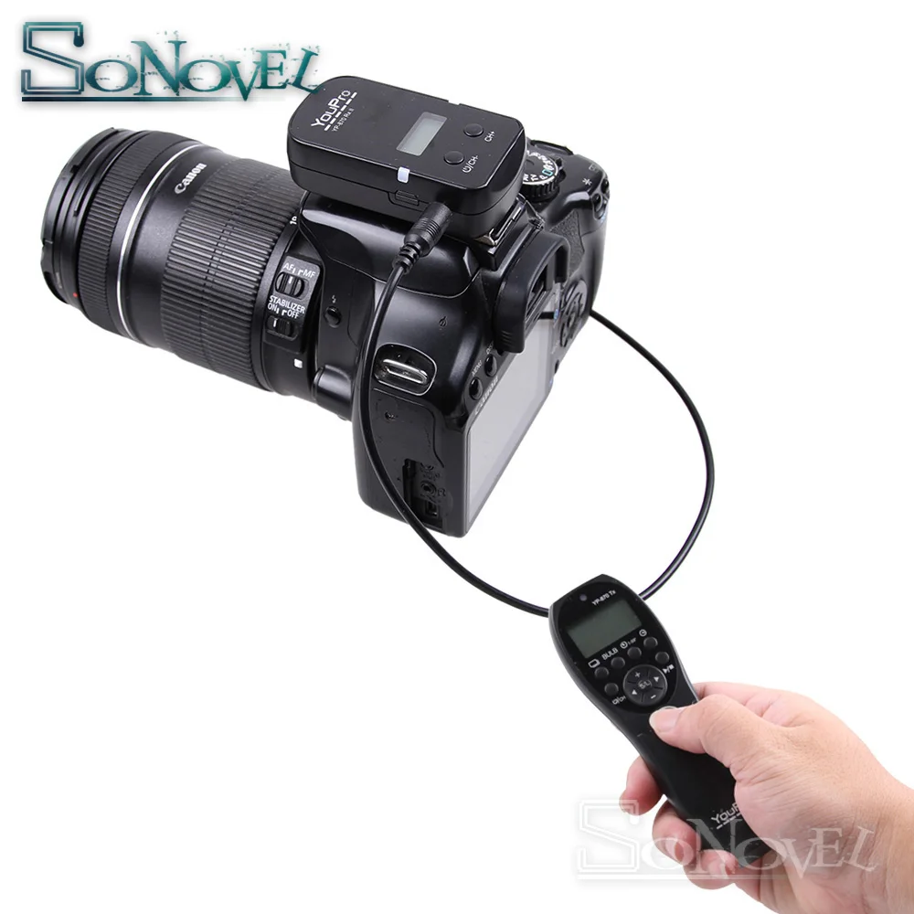 Беспроводной Таймер с дистанционным управлением 2 4G для Canon EOS 1300D 800D 760D 750D 700D 650D 600D
