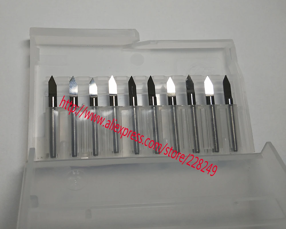 10 шт. 3 175 мм 1/8 &quot30 градусов 0 1 мм/0 2 4 5 Гравировальный фрезерный cnc маршрутизатор