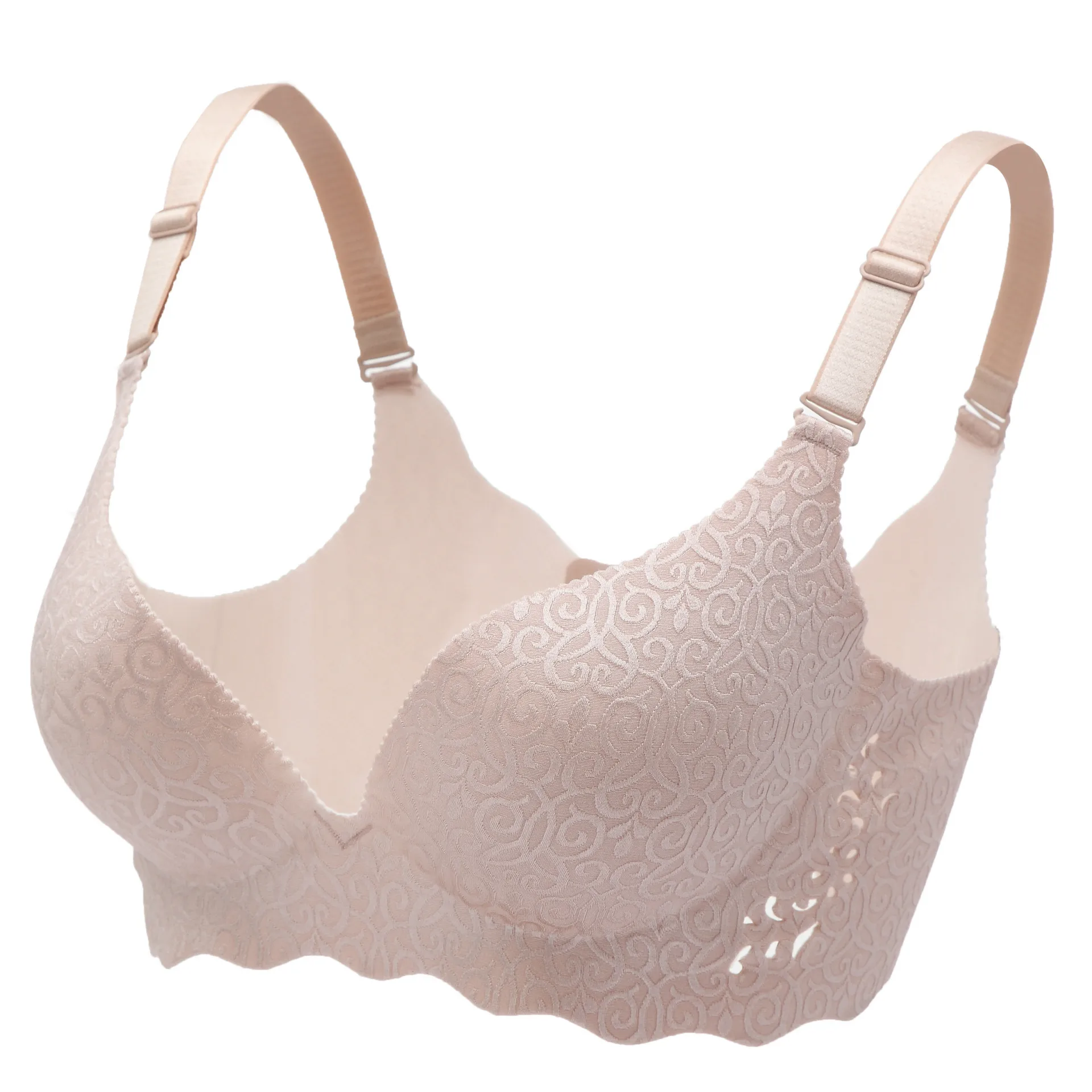Бюстгальтер бесшовный с чашками пуш ап 80 100 см|bra full|bra 80size bra |