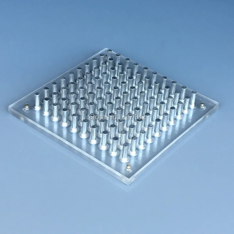 Новинка! 100 отверстия 000 # 00 0 1 2 3 #4 #5 разъемная застежка молния Plexigalss машина для