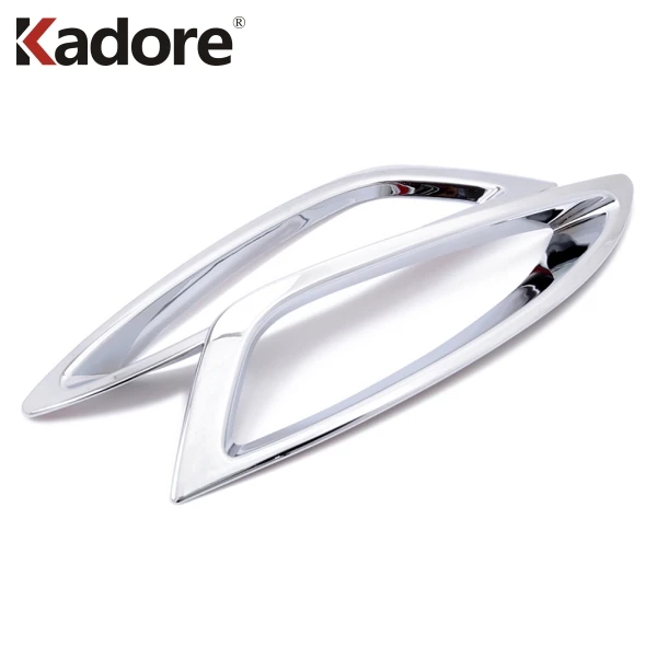 Для KIA Optima K5 2011 2012 2013 третьего поколения ABS хром передних противотуманных фар Крышка отделка наружных аксессуары