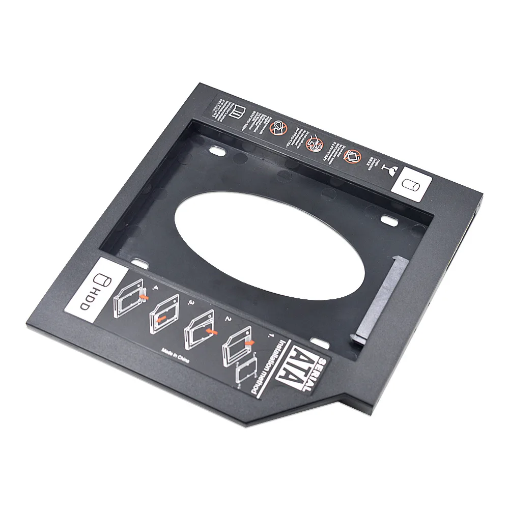 2nd диск SSD жесткий Caddy Bay адаптер для HP ProBook 6470b 6475b 6565b 6570b 4410 S 4440 4441 4445 4446 12.7 мм|2nd hdd|caddy