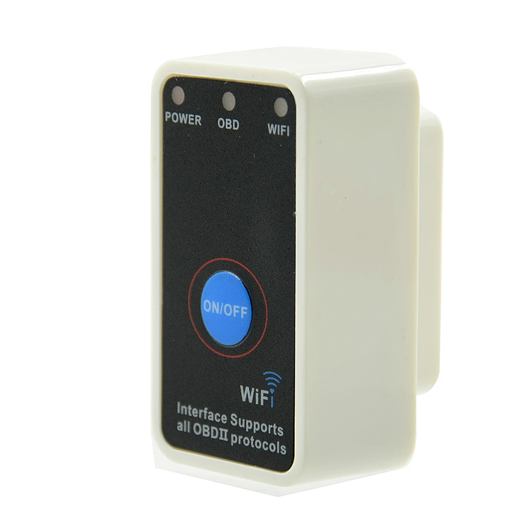 Считыватель кодов с переключателем Wi Fi v2.1 диагностический инструмент Super mini ELM327