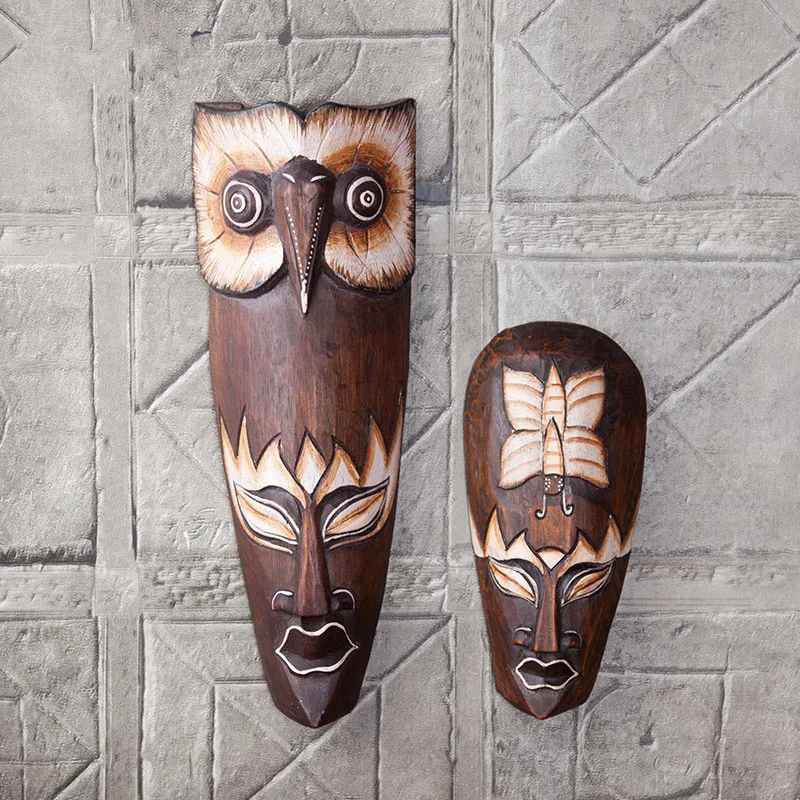 Индонезия импортировала ручной твердой древесины резьба на стене дома украшения