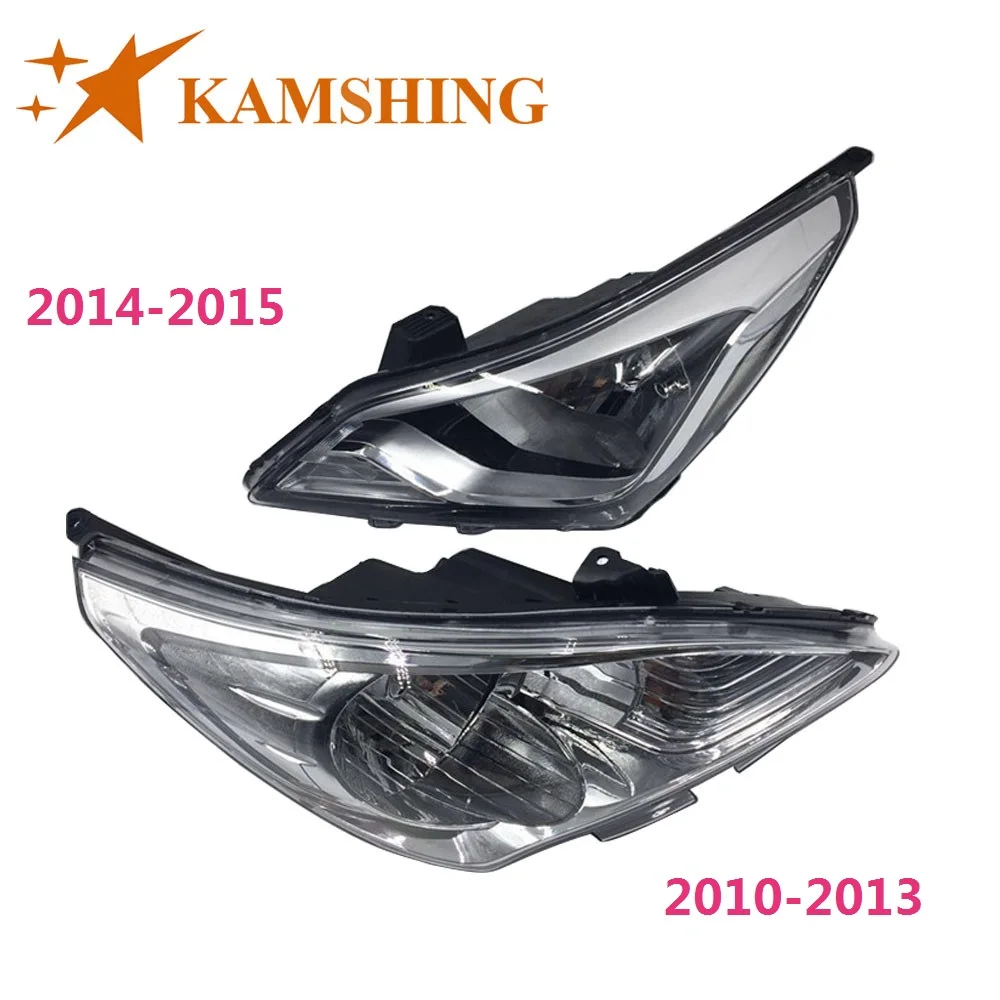 Capqx для hyundai Verna 2010 2011 2012 2013 передние фары светильник головной светильник Дневной светильник фара в сборе