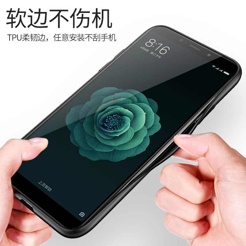 KIYLCZXYCM для Xiaomi mi 8 Дело градиент Аврора закаленное Стекло случаях Красочные
