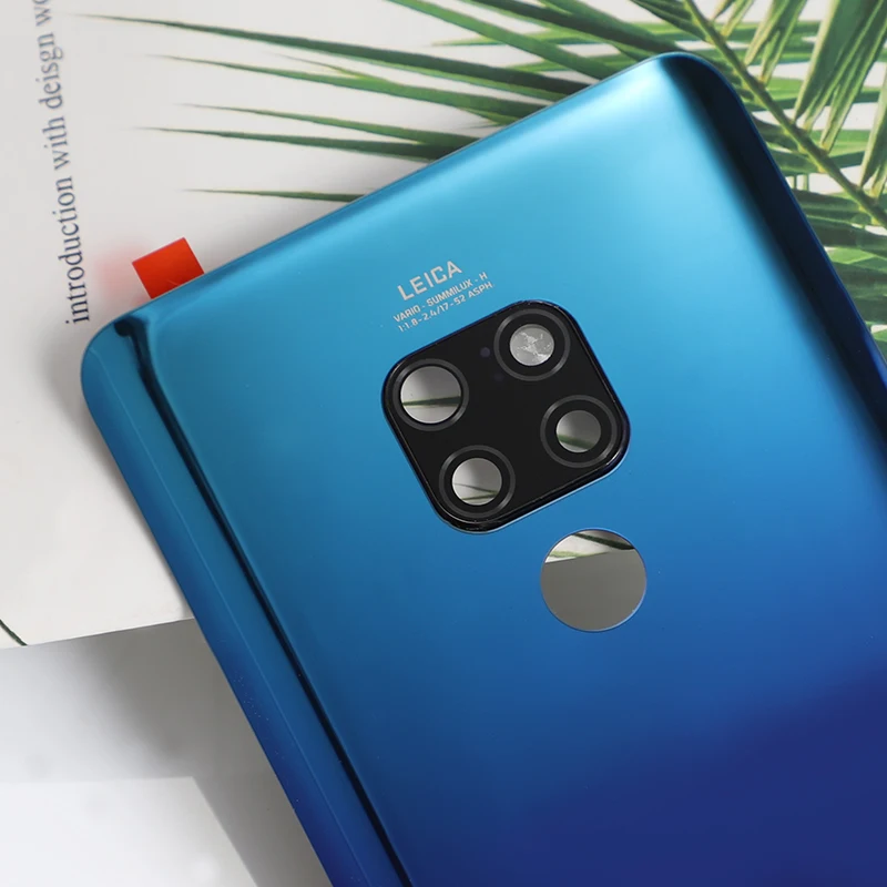 Mate20 оригинальный корпус для Huawei Mate 20 задняя крышка Стекло запасные части